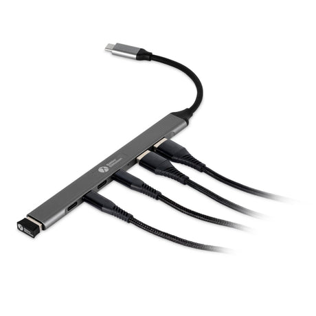 EAN 8719274677864 - BakkerElkhuizen BNECHUB3A4C hub de interfaz USB Tipo C 5000 Mbit/s Negro, Gris imagen 5