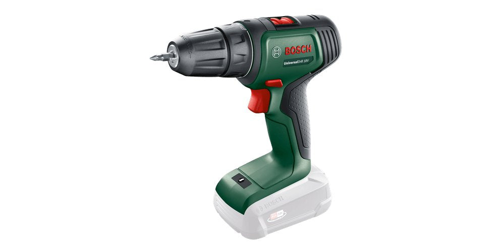 Atornillador Bosch Universal Drill 18v 1450 Rpm Sin Llave 1,2 Kg Negro, Verde