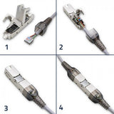 EAN 5901878545400 - Qoltec 54540 conector RJ45 Plata imagen 5