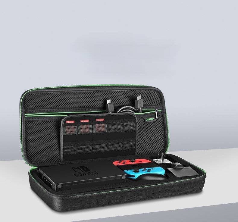 Ugreen Lp145 Funda De Protección Nintendo Etileno Vinil Acetato (Eva), Oxford Negro
