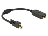 EAN 4043619626380 - DeLOCK 62638 cable DisplayPort 0,25 m Mini DisplayPort Negro imagen 1