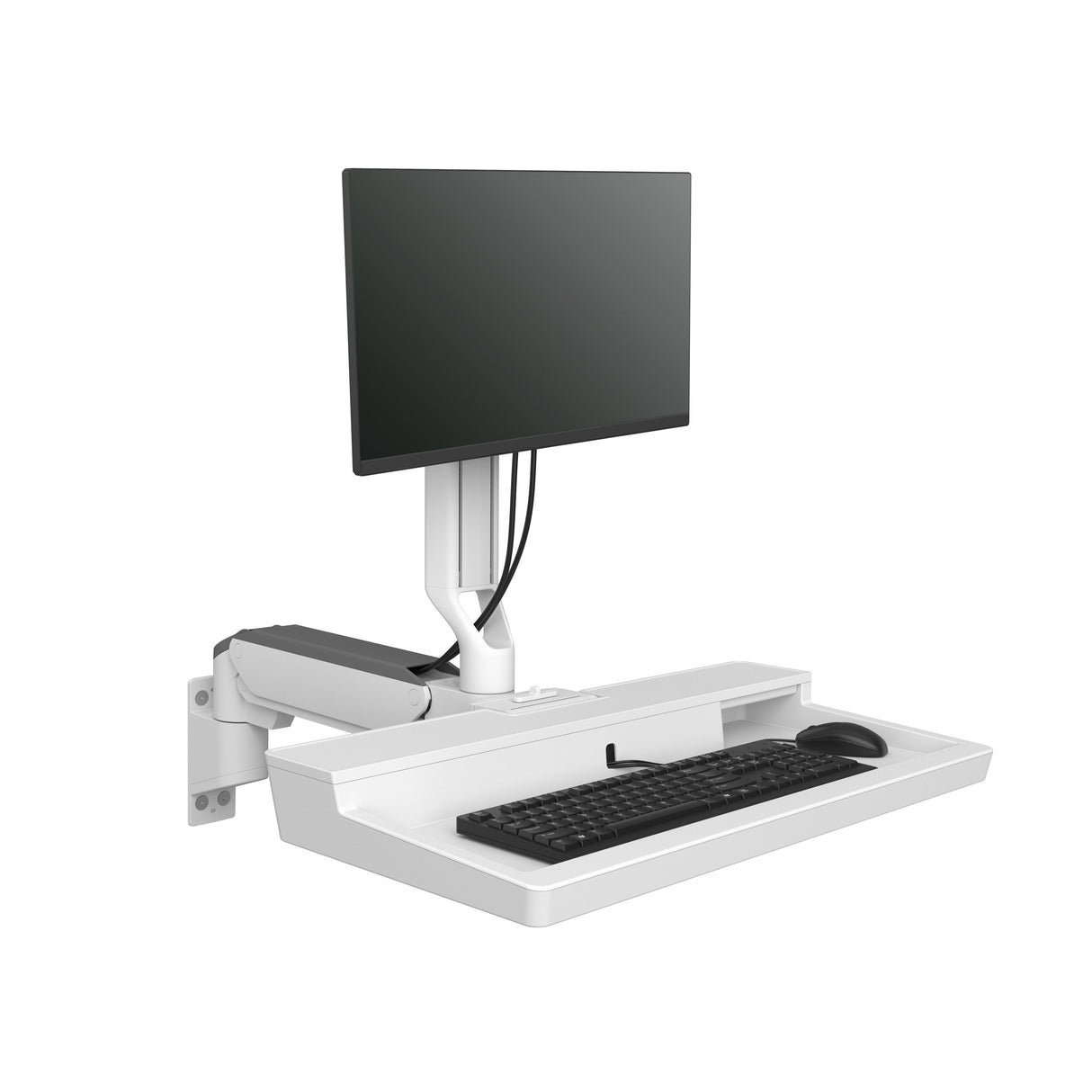 EAN 0698833083354 - Ergotron 45-621-251 soporte y montura para estación de trabajo/PC todo en uno 10,7 kg Blanco 68,6 cm (27" imagen 1
