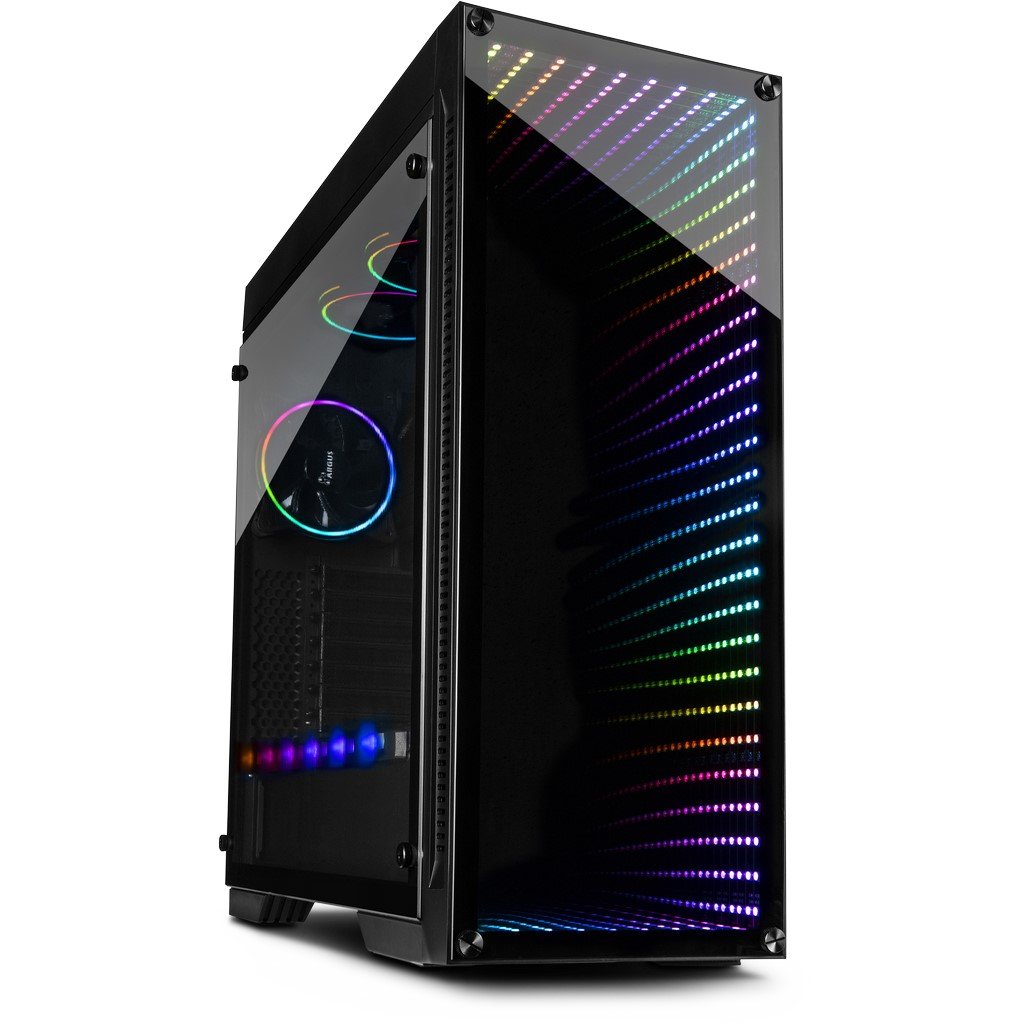 Caja Pc Inter-Tech X-908 Infini2 2x120mm Vent Rgb