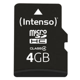 Intenso 3403450 Micro Sd Clase 4 4gb C/Adapt