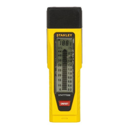 Stanley 0-77-030 Medidor Humedad Madera Y Mat.Obra 077030