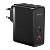 Baseus Gan5 Pro Fast Charger C+U 100w Eu Black