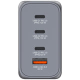Cargador Gan De Pared Universal Verbatim Gnc-200 3xusb Tipo-C 1xusb 200w