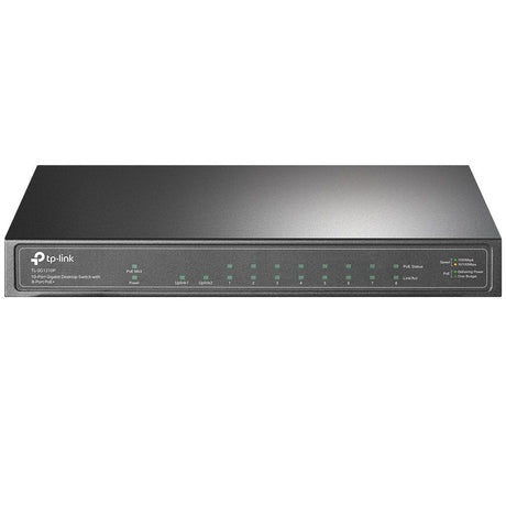 EAN 6935364052980 - TP-Link TL-SG1210P switch No administrado Gigabit Ethernet (10/100/1000) Energía sobre Ethernet (PoE) Gri imagen 1