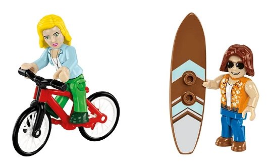 Cobi Volkswagen T2at2a Station Wagon, Escala De Juguetes De Construcción 1:35 Cobi-24617