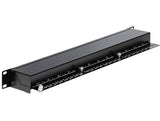 Delock 19? Patchpanel 24 Port Cat.6 Schwarz
