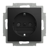 EAN 4011395360521 - Busch-Jaeger 2CKA002013A5535 placa de pared y cubierta de interruptor Negro imagen 1