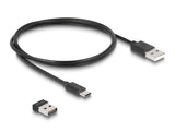 Delock 90607 Escáner De Código De Barras De Anillo 1d Y 2d Con 2,4 Ghz O Bluetooth - Función De Carga Inalámbrica