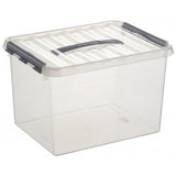 Sunware® Caja De Almacenamiento Q-Line 22,0 L - 40,0 X 30,0 X 26,0 Cm Transparente