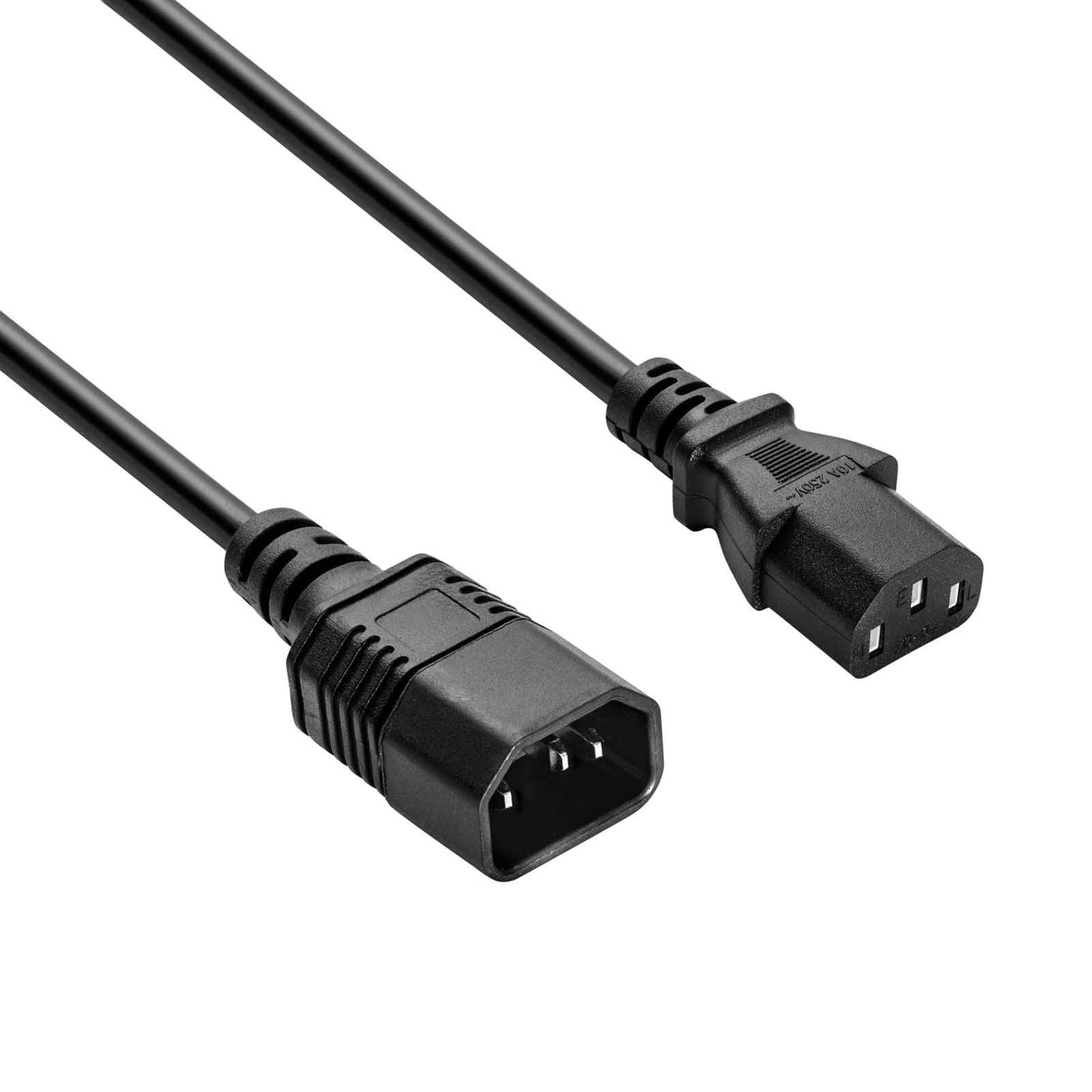 Akyga Cable De Alimentacion Ak-Pc-14a Extension Cca Iec C13 C14 0.5m