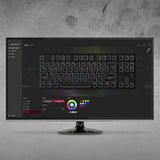 EAN 0196188049204 - HyperX Alloy Origins Core - Mechanical Gaming Keyboard - HX Aqua (US Layout) (HX-KB7AQX-US) teclado Juego imagen 4