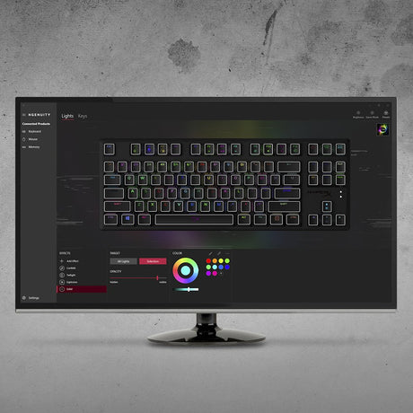 EAN 0196188049204 - HyperX Alloy Origins Core - Mechanical Gaming Keyboard - HX Aqua (US Layout) (HX-KB7AQX-US) teclado Juego imagen 4