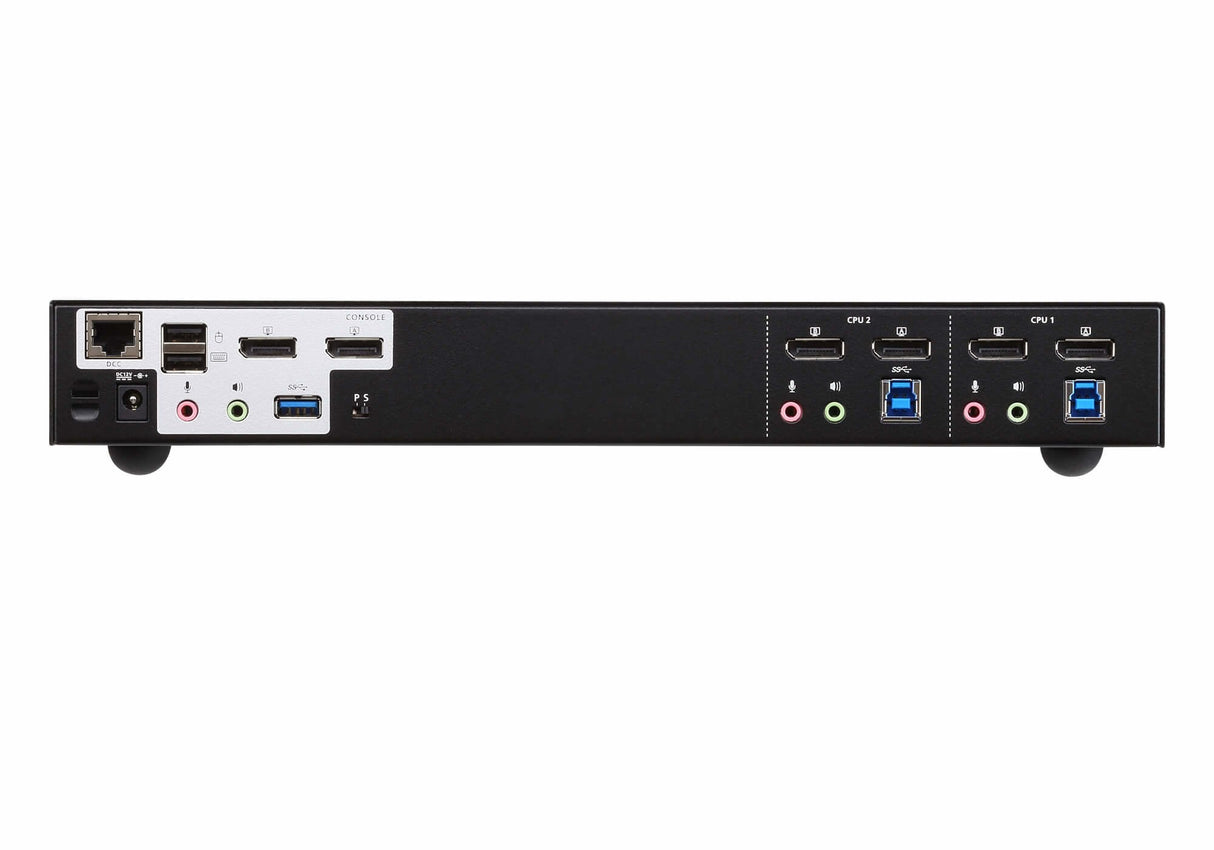 Aten Cs1942dp Switch Kvmp De Doble Pantalla Usb 3.0 4k Displayport De 2 Puertos