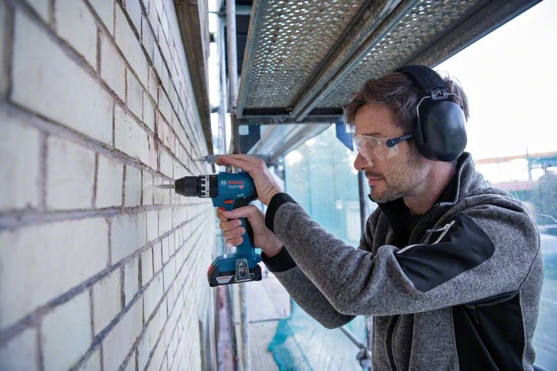 Taladro De Impacto A Batería Bosch Gsb 18v-45 Profesional Solo, 18volt 06019k3301