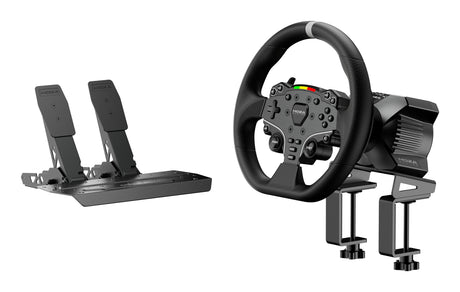 EAN 6973137270711 - Moza Racing RS074 mando y volante Negro Bluetooth/USB Volante + Pedales Digital PC imagen 1
