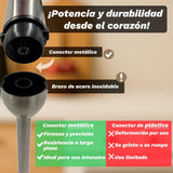 Batidora De Mano Grunkel Bm-1500set 1500w Capacidad 0.8l Incluye Vaso, Picadora, Varilla Y Soporte