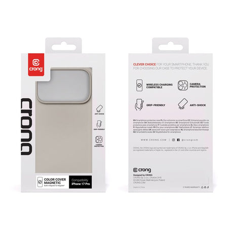 EAN 5904310705943 - Crong funda para teléfono móvil 16 cm (6.3") Color piedra imagen 4