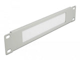 Delock 10 Escobilla Gestión Cable 1 U Gris