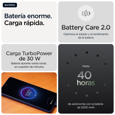 EAN 840023292187 - Motorola moto g56 5G 17,1 cm (6.72") Ranura híbrida Dual SIM Android 15 USB Tipo C 8 GB 256 GB 5200 mAh Ne imagen 16