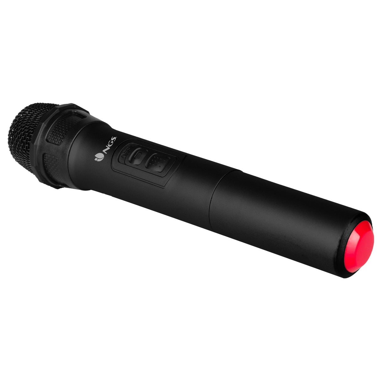 Microfono Wireless Dinamico Vocal Ngs Singer Air  6h De Uso / Uni-Direccional / Receptor/ Inalambric Singerair