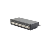 S-Impuls Desktop-Rj45-Patchpanel, 12-Port, Cat 6a Stp, Sw