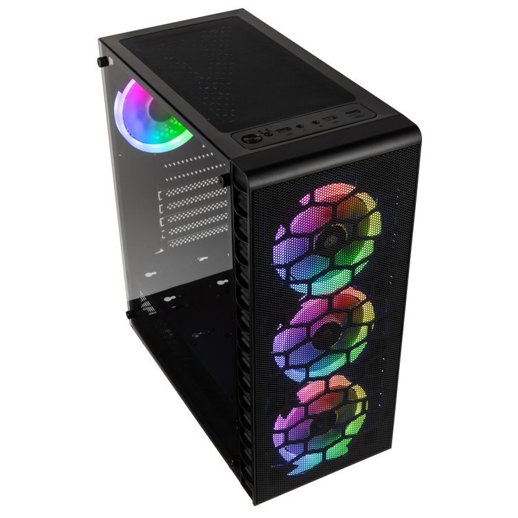 Kolink Observatory Lite Mesh Argb Midi-Tower - Negro
