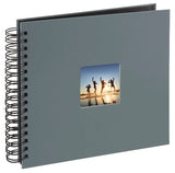 Hama  Fine Art  Spiral Grey 28x24 50 Black Pages 94879