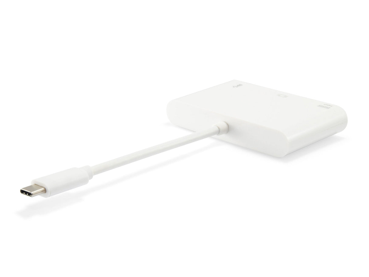 Cable Adaptador  Usb-C Macho A Vga Hembra /  Usb Tipo A 3.0 /  Usb-C Hembra  Ref.133462