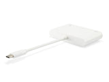 Cable Adaptador  Usb-C Macho A Vga Hembra /  Usb Tipo A 3.0 /  Usb-C Hembra  Ref.133462
