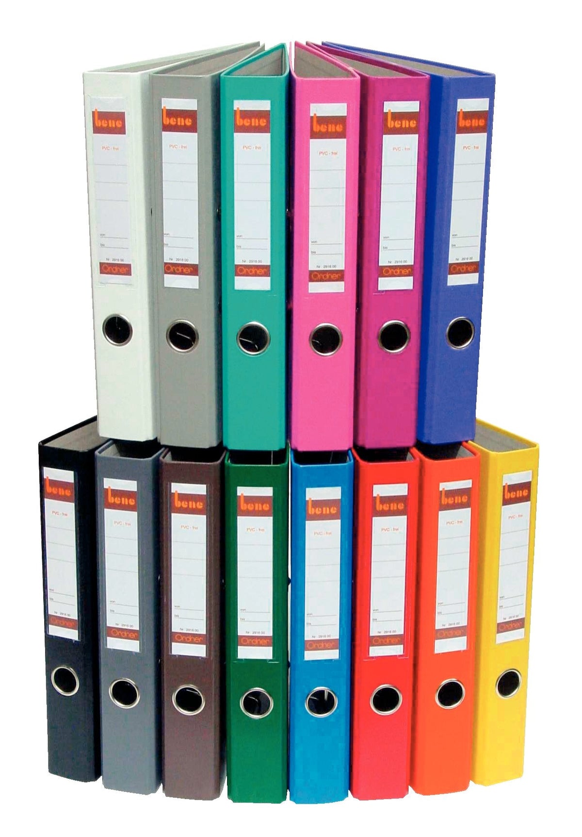 Bene Archivador Anchura Del Lomo 5.2 Cm Din A4 Plástico Rojo