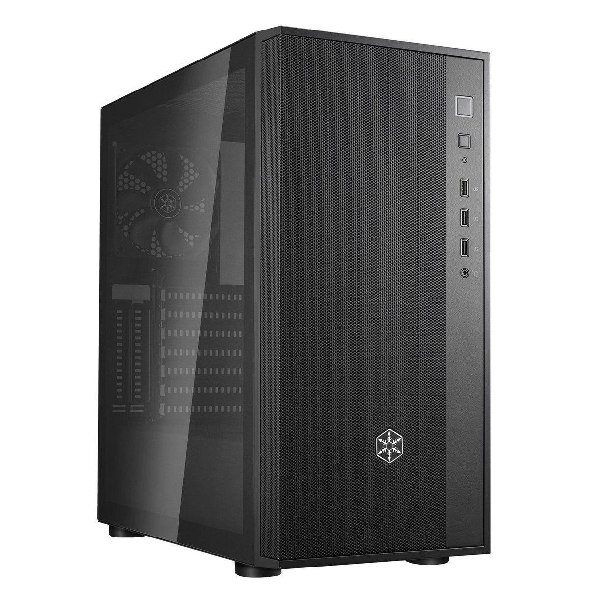 Caja Pc Silvermone Fara R1 V2, Tower-Gehäuse Sm-Far1b-G-V2