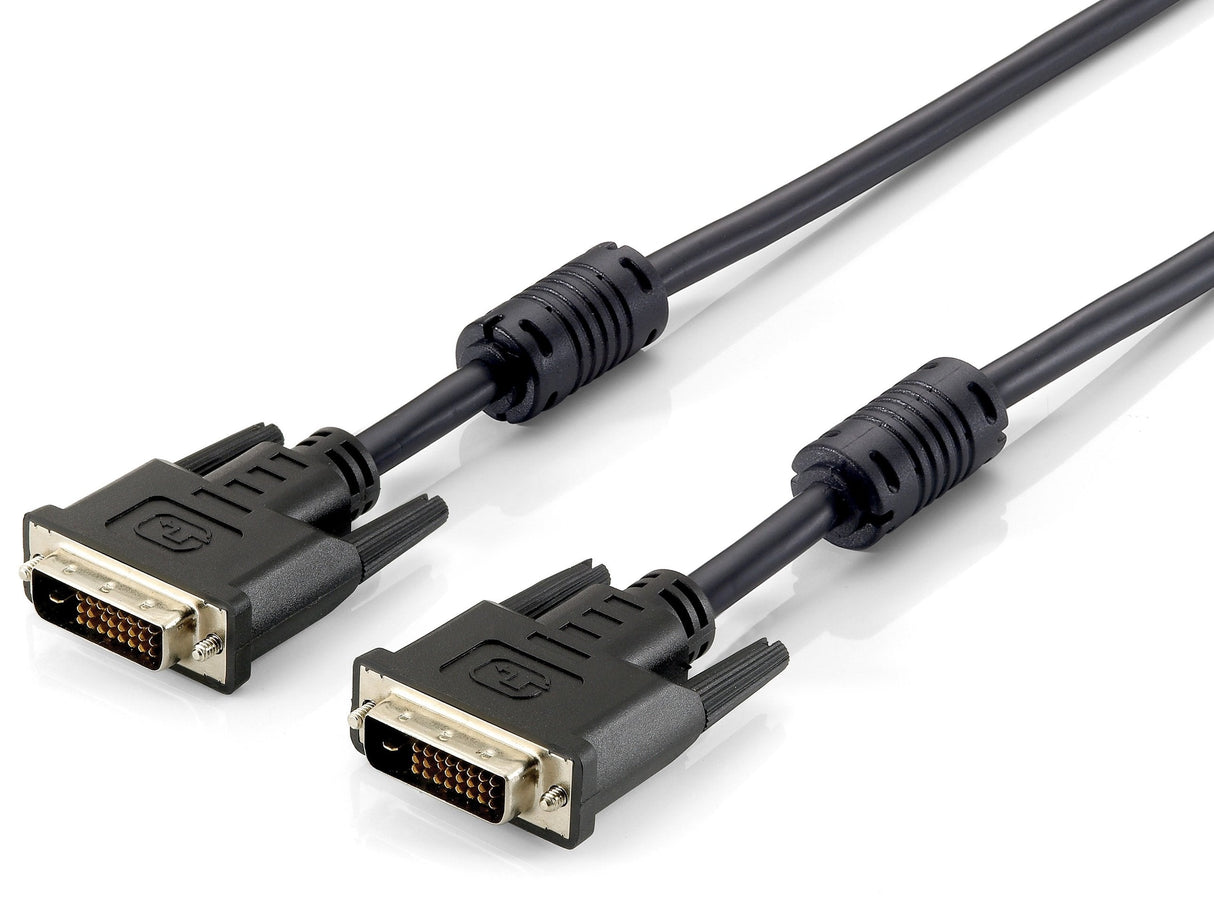 Cable Alargador Dvi Equip Dual Link Macho - Macho 5m Con Ferritas 118935