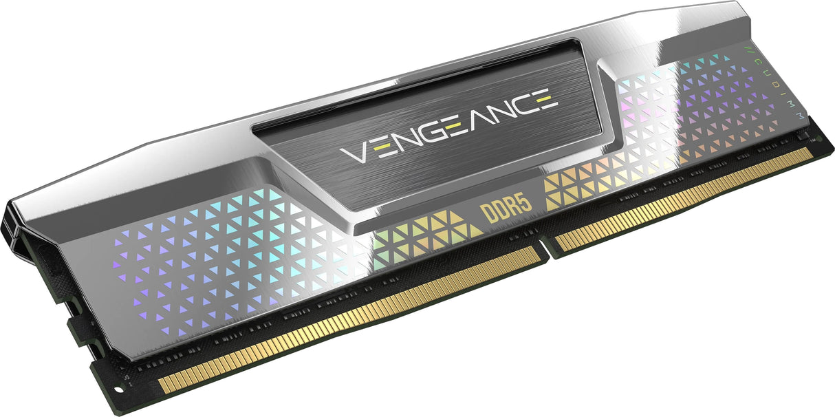 Memoria Corsair 48 Gb Ddr5-8000 2x 24 Gb  Kit Dual, Ram Plateada, Cmkc48gx5m2x8000c38, Vengeance, Intel Xmp Cmkc48gx5m2x8000c38