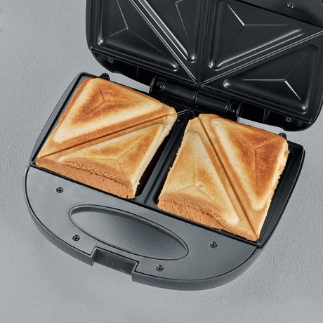 EAN 4008146015144 - Severin SA 2969 sandwichera 600 W Negro, Acero inoxidable imagen 4