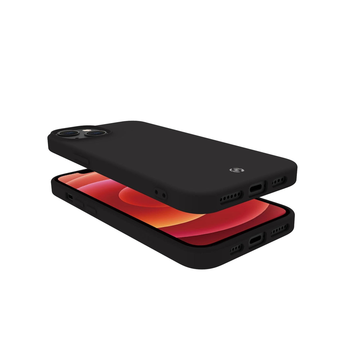 Celly Cromo Funda Para Iphone 14 Plus  (6.7") Negro