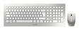 EAN 4025112087448 - CHERRY DW 8000 teclado Ratón incluido Oficina RF inalámbrico QWERTZ Alemán Plata, Blanco imagen 1