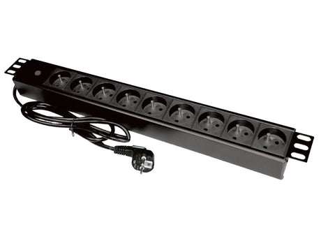 EAN 5901738552203 - Alantec PZ09 base múltiple 1,8 m 9 salidas AC Interior Negro imagen 1
