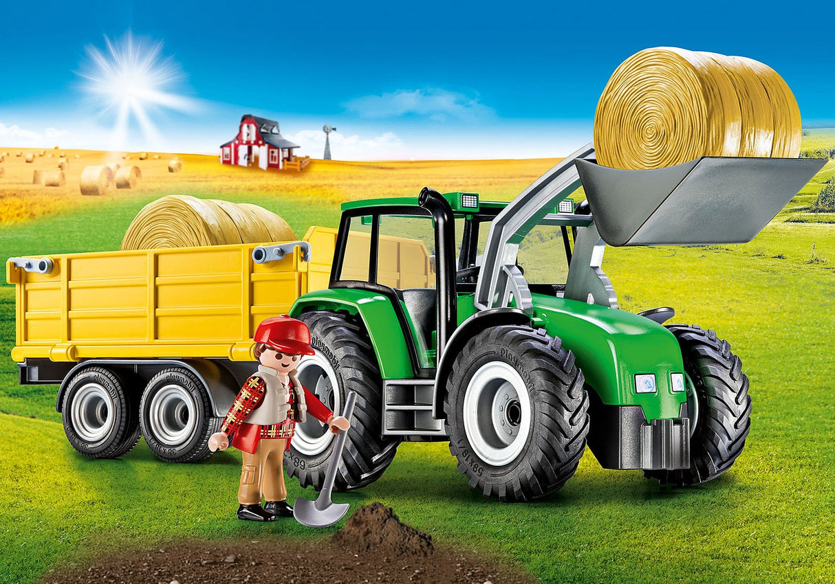 Playmobil Country 9317 Traktor Z Przyczepa