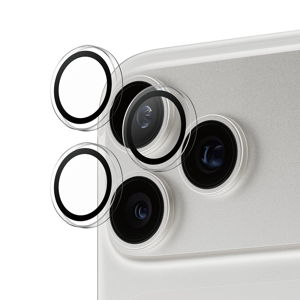 EAN 5715685025600 - PanzerGlass ® Hoops® Camera Lens Protector Transparent iPhone 17 Pro | iPhone 17 Pro Max | iPhone 16 Pro  imagen 1