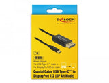 Delock Cable Usb Tipo-C Macho > Hdmi-A Macho Dp-Alt Mode 4k 60 Hz 1 M