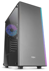 Caja Pc Nox Atx Hummer Infinity Omega 1xusb3.0 2xusb2.0 Negro Rgb