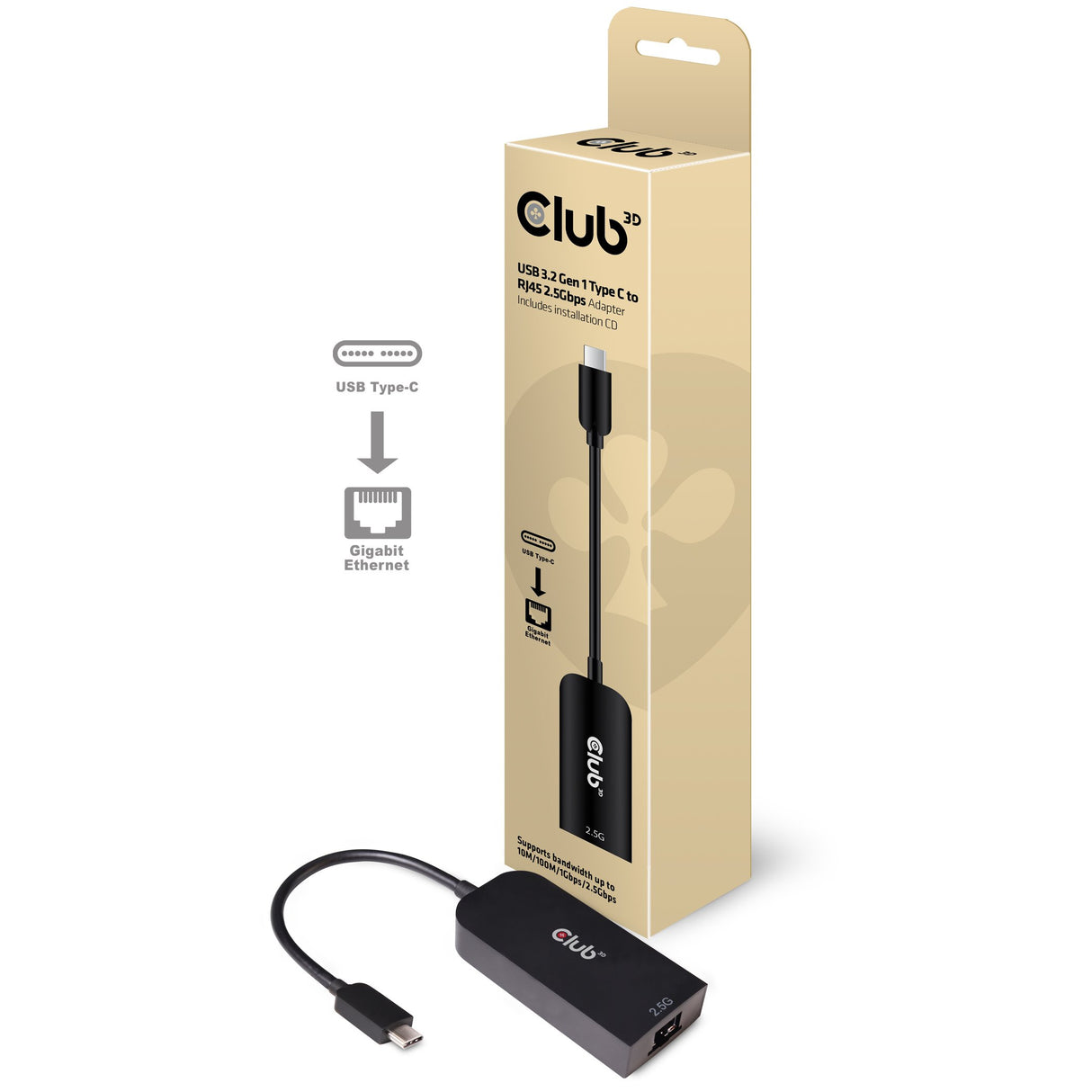 EAN 8719214471248 - CLUB3D CAC-1520 base para portátil y replicador de puertos Alámbrico USB 3.2 Gen 1 (3.1 Gen 1) Type-C Neg imagen 2