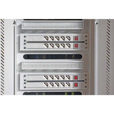 EAN 8051128108705 - Techly I-CABINET-30DTY carrito y armario de dispositivo portátil Independiente Blanco, Azul imagen 8