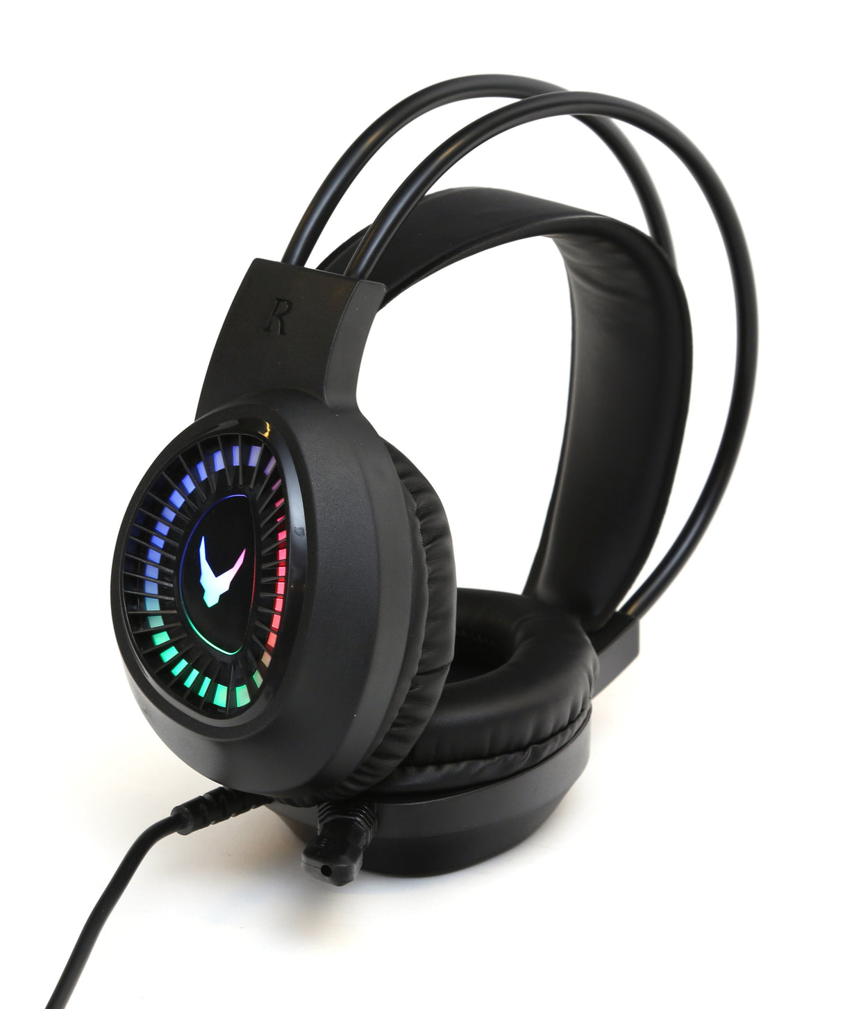 Omega Varr Casco Pro-Gaming Luz Led Cancelacion Ruido Mic Vh8010l Usb