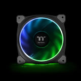 Thermaltake Riing Plus 12 Rgb Kit 3x Ventilador + 3x Lumi Cl-F076-Pl12sw-A