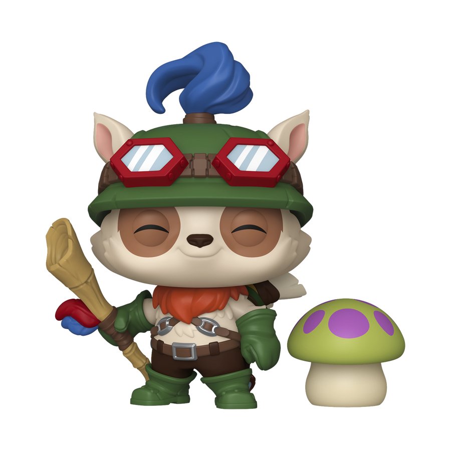 Figura Pop League Of Legends Teemo With Mushroom
